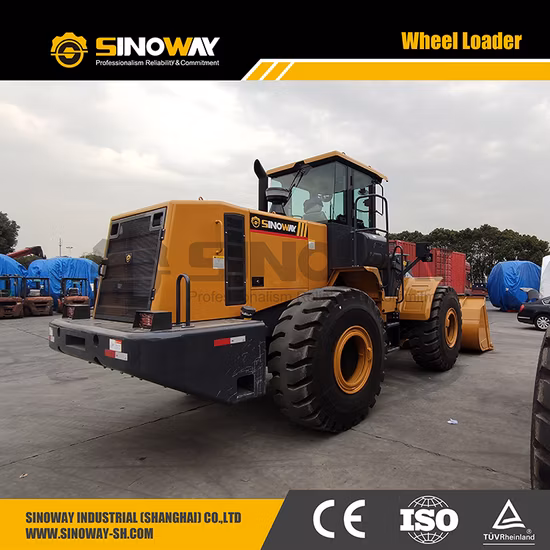 Benna Lw600kn per pala gommata cinese da 6 tonnellate 3,5 cbm