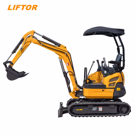 Hitachi/Giappone/Zoomlions/Sunward Pala gommata Mini Escavatore idraulico cingolato Trattore trainabile Terne Escavatore Macchina Escavatore Prezzo in vendita